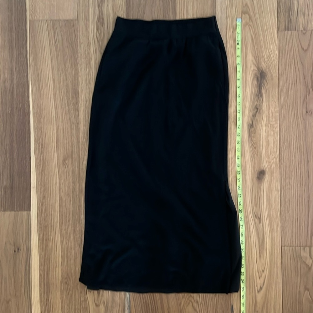 Loft black maxi skirt, Sz XSP